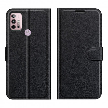 Moto G30 / Moto G10 Cover classica effetto litchi