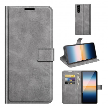 Custodia Sony Xperia 10 III Slim effetto pelle Custodia Sony Xperia 10 III Slim effetto pelle