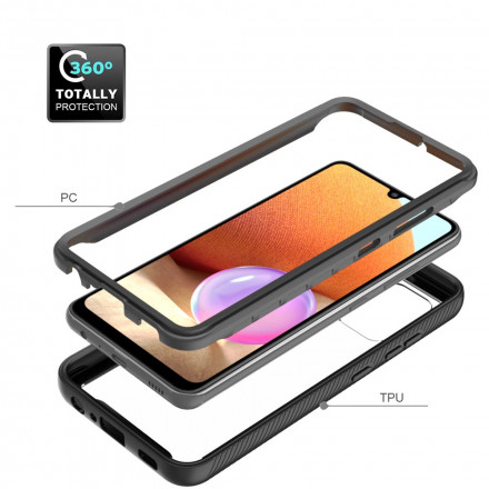 Samsung Galaxy A32 4G Cover Design ibrido Bordi in silicone