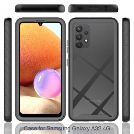 Samsung Galaxy A32 4G Cover Design ibrido Bordi in silicone