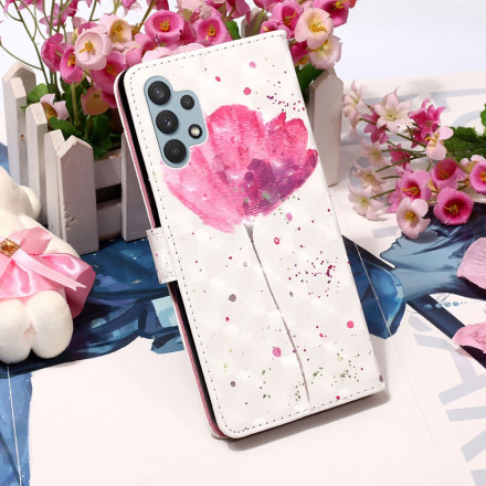 Custodia Samsung Galaxy A32 4G Poppy Watercolour