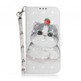 Moto G9 Play Custodia Tomato su cordino Cat