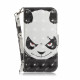 Custodia con cinturino per Moto G9 Play Angry Panda