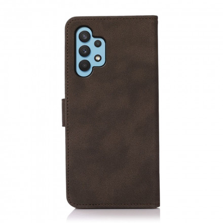 Samsung Galaxy A32 4G Custodia effetto pelle Moda KHAZNEH Samsung Galaxy A32 4G Custodia effetto pelle Moda KHAZNEH