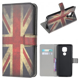 Moto G9 Play Custodia bandiera inglese