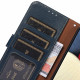 Samsung Galaxy A22 4G Custodia stile litchi RFID KHAZNEH