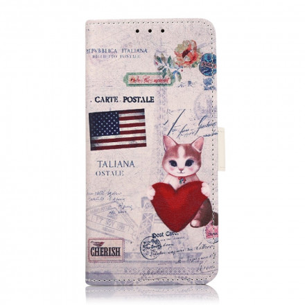 Custodia Samsung Galaxy A22 5G Traveler Cat