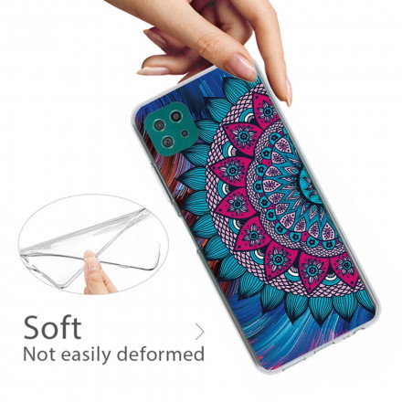 Samsung Galaxy A22 5G Custodia Mandala Colorata