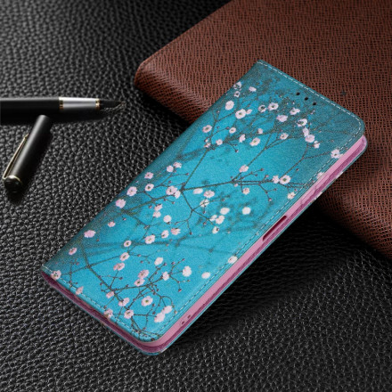 Flip Cover Samsung Galaxy A22 5G Rami fioriti