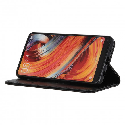 Flip Cover Samsung gaalxy A22 4G Split Versione in pelle