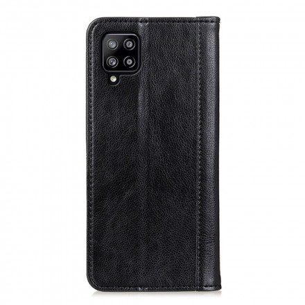 Flip Cover Samsung gaalxy A22 4G Split Versione in pelle