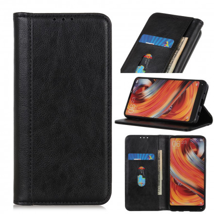 Flip Cover Samsung gaalxy A22 4G Split Versione in pelle