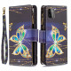 Samsung Galaxy A22 5G Zipped Pocket Farfalle Arte