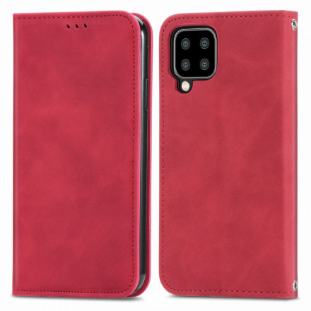 Flip Cover Samsung Galaxy A22 4G similpelle Vintage
