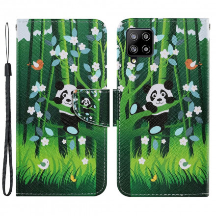 Samsung Galaxy A22 4G Custodia Panda Walk