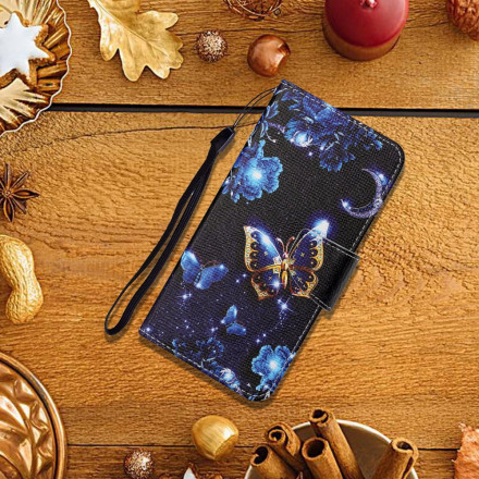 Custodia Samsung Galaxy A22 4G Precious Butterfly Strap