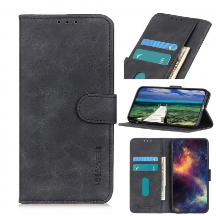 Samsung Galaxy A22 5G Custodia in pelle opaca Vintage KHAZNEH