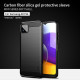 Samsung Galaxy A22 5G spazzolato in fibra di carbonio Custodia MOFI
