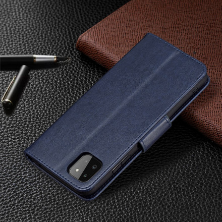 Samsung Galaxy A22 5G Custodia Le farfalle in volo con cinturino