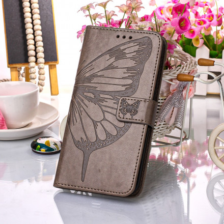Custodia Samsung Galaxy A22 5G Butterfly Design con cinturino