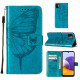 Custodia Samsung Galaxy A22 5G Butterfly Design con cinturino