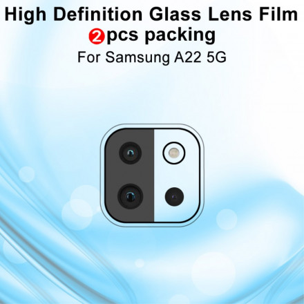 Lente in vetro temperato per Samsung Galaxy A22 5G