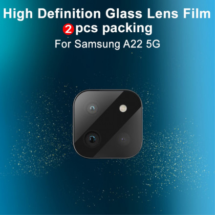Lente in vetro temperato per Samsung Galaxy A22 5G