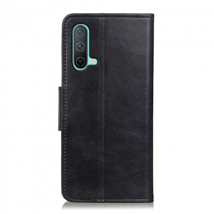 OnePlus North CE Custodia effetto pelle Chiusura reversibile