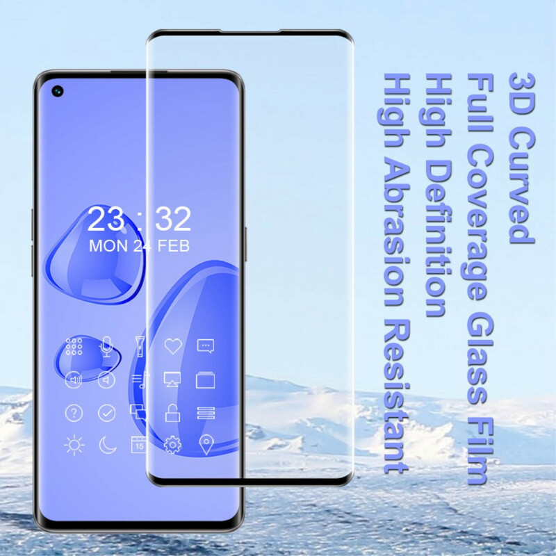 Protezione in vetro temperato IMAK 3D per Oppo Find X3 Neo