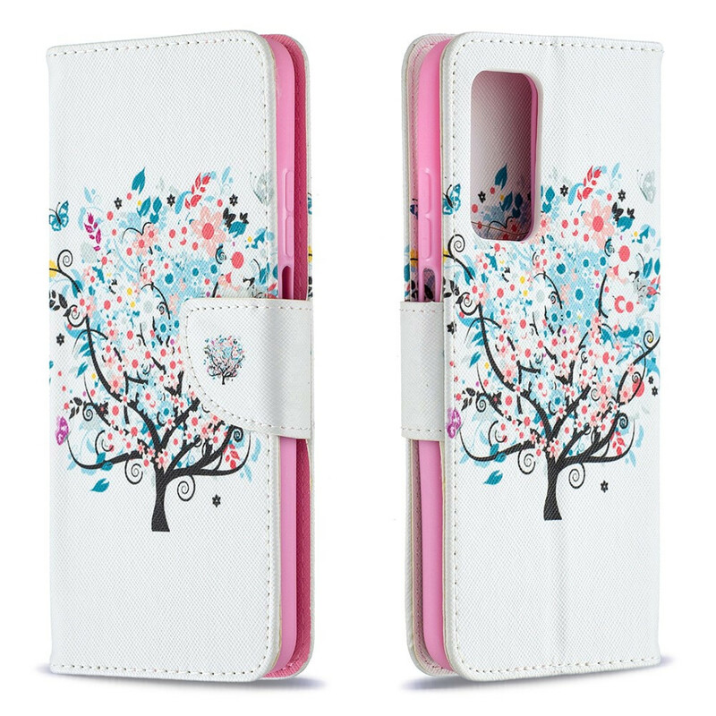 Xiaomi Mi 10T / 10T Pro Custodia con albero fiorito