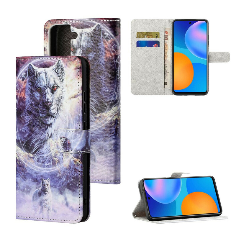 Custodia Samsung Galaxy S21 FE Winter Wolf con cinturino