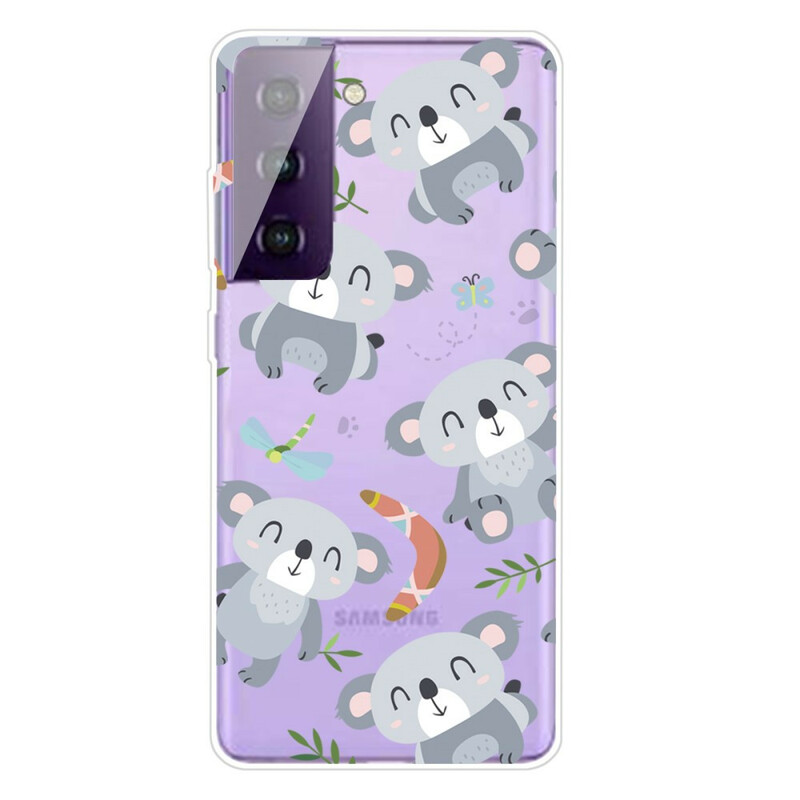 Custodia Samsung Galaxy S21 FE Cute Koalas