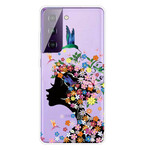 Samsung Galaxy S21 FE Custodia Pretty Flowered Head