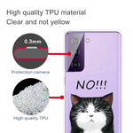 Custodia per Samsung Galaxy S21 FE Il gatto che dice no