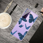 Samsung Galaxy S21 FE Custodia Farfalle selvatiche