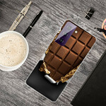 Samsung Galaxy S21 FE Custodia flessibile cioccolato
