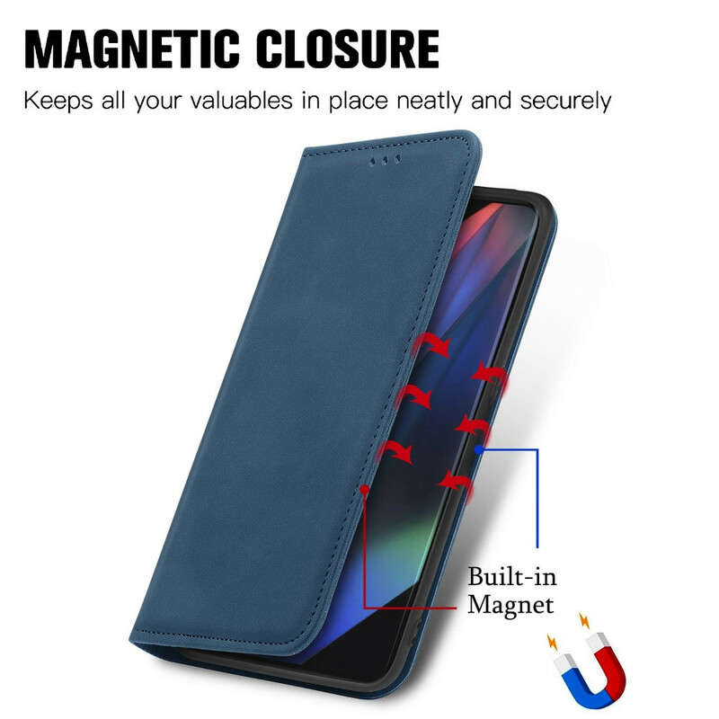 Flip Cover Oppo Find X3 / X3 Pro similpelle vintage