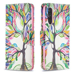 Samsung Galaxy S21 FE Custodia albero colorato