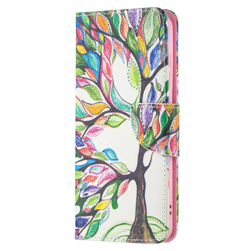 Samsung Galaxy S21 FE Custodia albero colorato