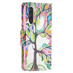 Samsung Galaxy S21 FE Custodia albero colorato