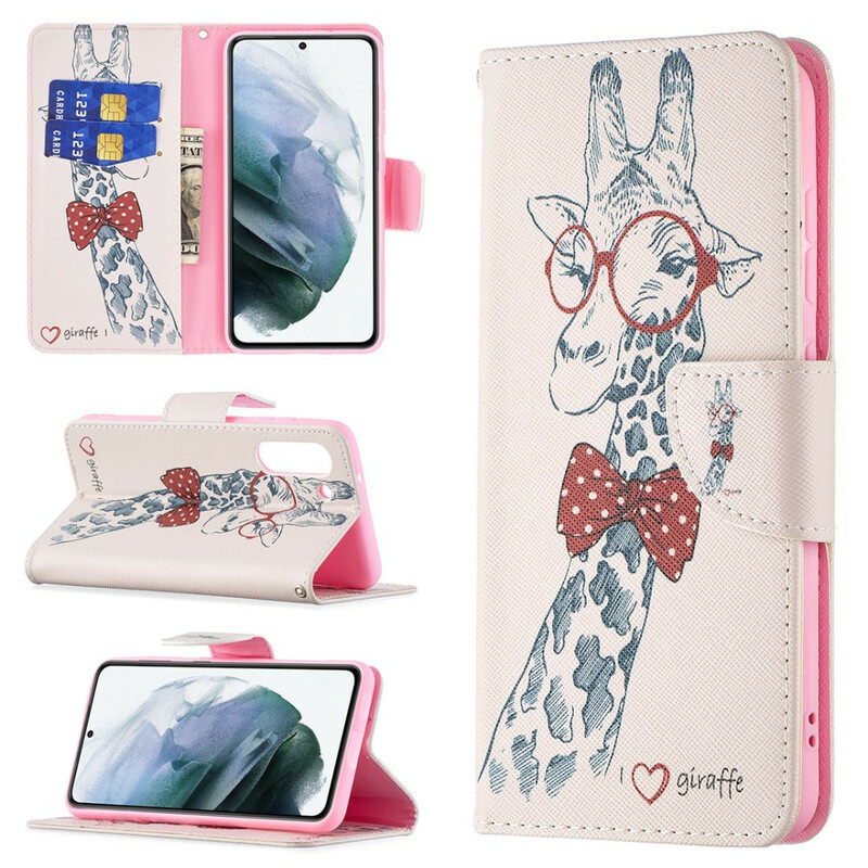 Custodia Samsung Galaxy S21 FE Intello Giraffe