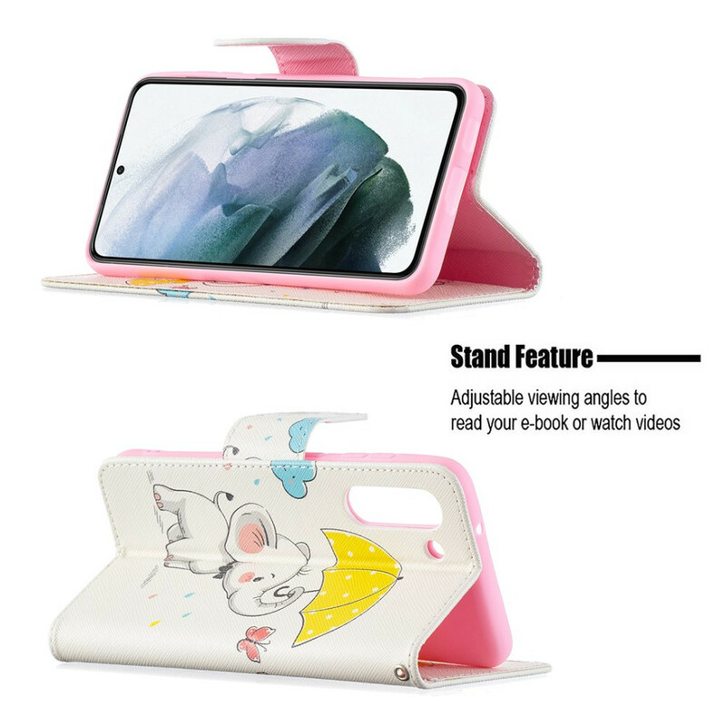 Custodia Samsung Galaxy S21 FE Baby Elephant