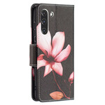 Samsung Galaxy S21 FE Custodia Rosa Fiore