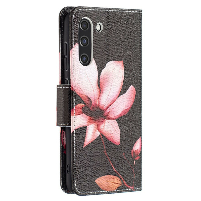 Samsung Galaxy S21 FE Custodia Rosa Fiore