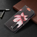 Samsung Galaxy S21 FE Custodia Rosa Fiore