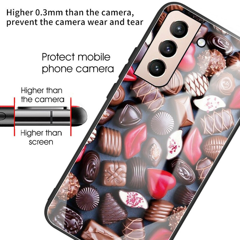 Samsung Galaxy S21 FE Copertura rigida cioccolato