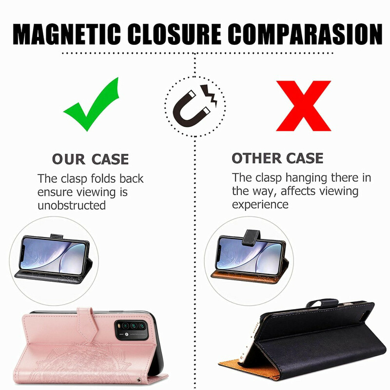 Xiaomi Redmi 9T / Note 9 Mandala Medioevo Custodia Xiaomi Redmi 9T / Note 9 Mandala Medioevo Custodia