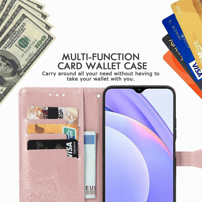 Xiaomi Redmi 9T / Note 9 Mandala Medioevo Custodia Xiaomi Redmi 9T / Note 9 Mandala Medioevo Custodia