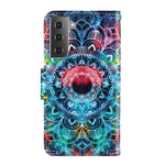 Custodia per Samsung Galaxy S21 FE Mandala nel cielo