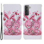 Custodia per Samsung Galaxy S21 FE Rabbits